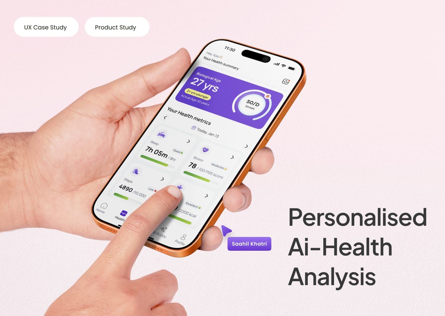 AI Health — personalised health analysis on mobile
