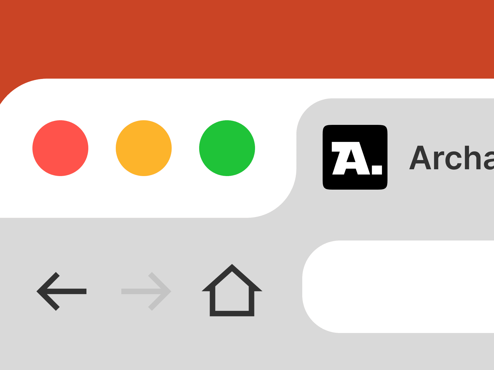 The mark at icon size, where it has to survive on its own