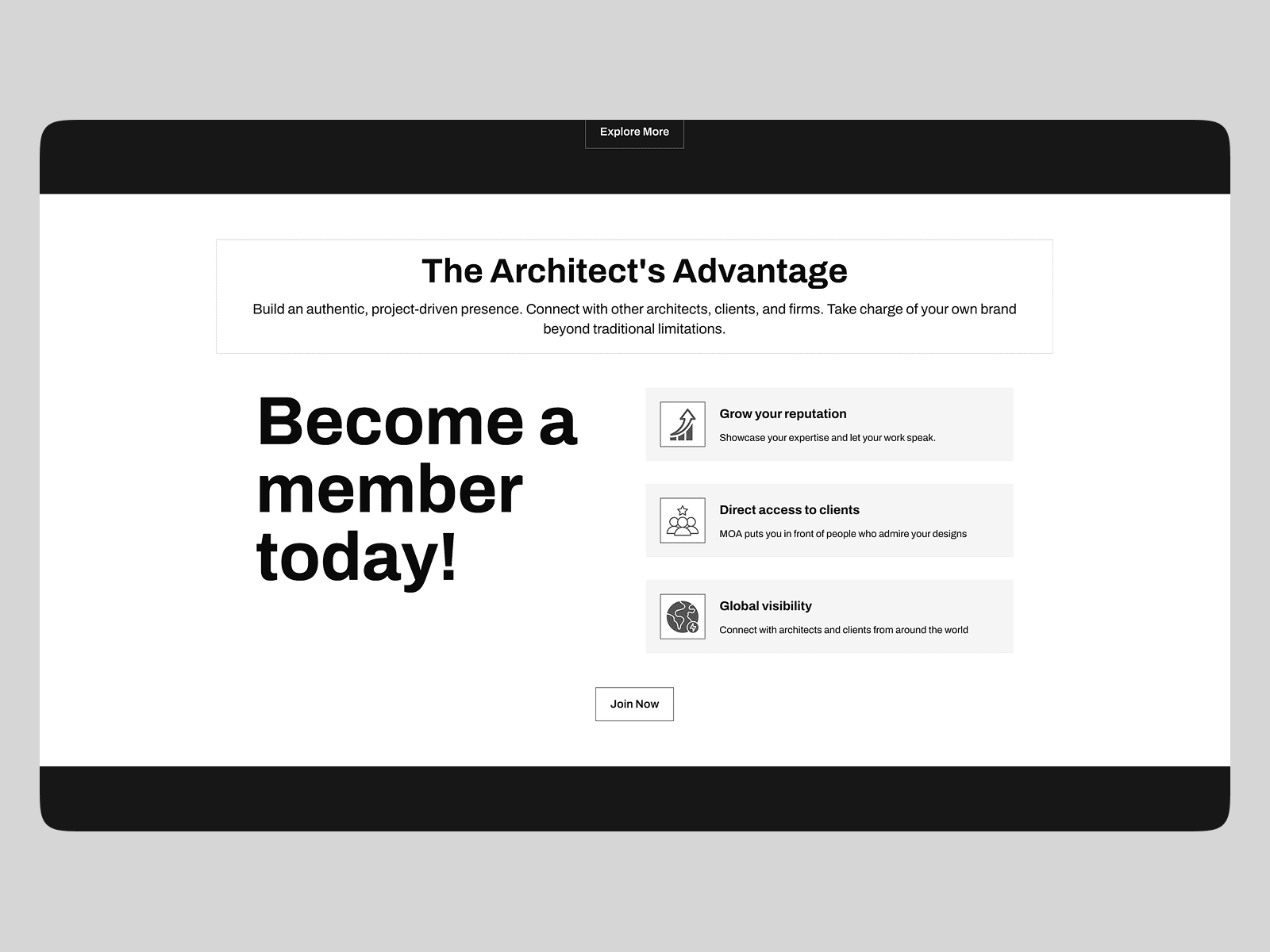 The Architect's Advantage — the case for a verified presence