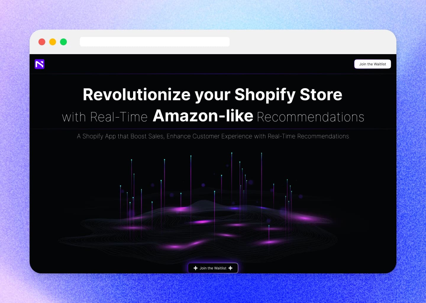 Neurobloom — real-time recommendations for Shopify stores